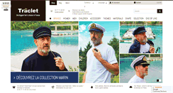 Desktop Screenshot of chapellerie-traclet.com