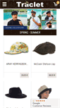 Mobile Screenshot of chapellerie-traclet.com